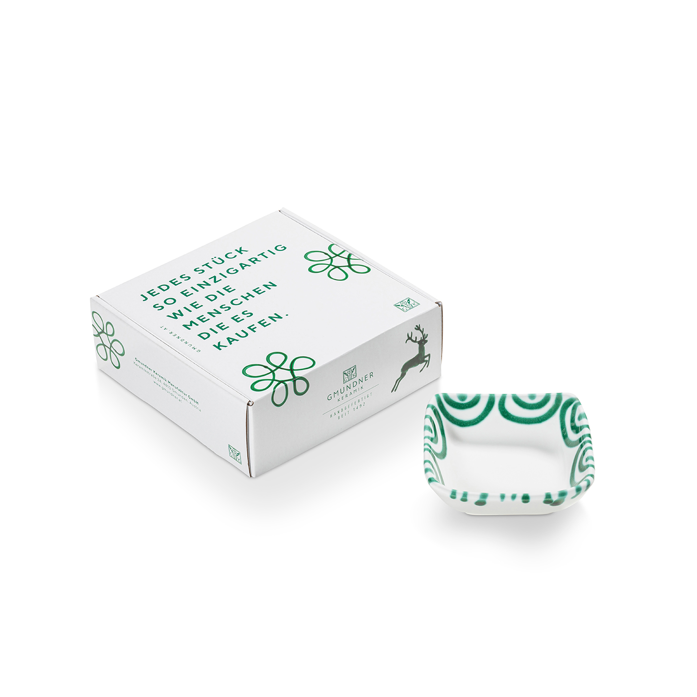 Schälchen quadratisch im Geschenkkarton Schälchen quadratisch im Geschenkkarton